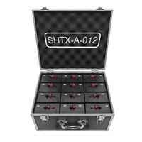 SHTX Nouveau système de tir sans fil pour feux d'artifice de fontaine froide à 12 coups, pour scène de mariage en intérieur, avec télécommande