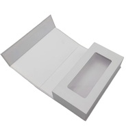 Caja de Regalo Magnética Elegante y Ecológica con Asa, Personalizable, Precio Negociable, Cajas de Cartón con Grabado para Velas
