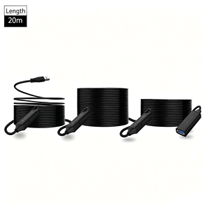 Câble d'extension USB 3.0 mâle vers femelle 5M 10M avec port d'alimentation externe, transfert de données haute vitesse pour périphériques informatiques - Product Image 6