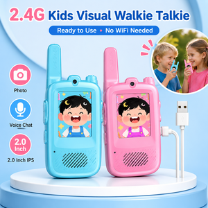 Pack personnalisé et logo GY Model-A pour talkies-walkies pour enfants, portée 400~800m, avec certifications <span class=keywords><strong>CPC</strong></span>, RoHS, CE - Product Image 1