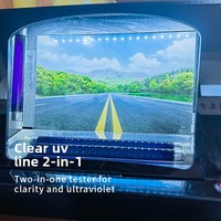 Qili Solar Film Test Instrument Car Window Film Transmittance Tester Color Changing Function Vinyl Insulation Film Clarity Test