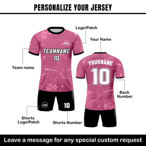 Camiseta de Fútbol Personalizada para Hombre, Mujer, Niño, Uniforme de Equipo, Camiseta Personalizada con Nombre de Equipo y Logotipo N-F00 - Product Image 3