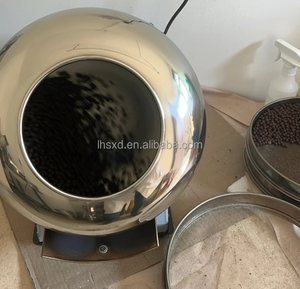 Machine à rouler et à enrober les mini-boules de chocolat aux cacahuètes, machine à faire des gaufrettes enrobées de chocolat, machine à enrober et à arrondir les boules de chocolat truffé - Product Image 2
