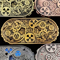 Double Fun Dual Roulette Funny 7 en 1 Dice Steampunk Mechanical Dice Spinner