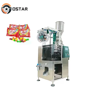 Factory Direct Sale Automatic 10g 20g 50g 100g Triangular Chocolate Candy Bean Snacks Bag Granule Packing Machine