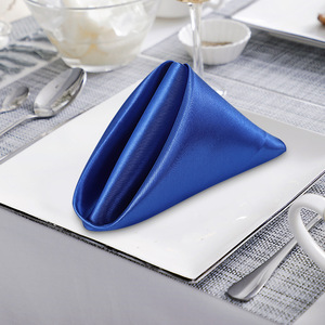 Hochzeit Red Satin Serviette 30x30cm Soft <span class=keywords><strong>Table</strong></span> Servietten für Neujahr Weihnachts dekoration Party Esstisch - Product Image 5