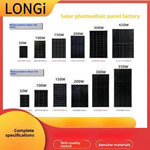 Longji แผงโซลาร์เซลล์450W-610W โมโนคริสตัลไลน์แผง<span class=keywords><strong>เซลล์</strong></span><span class=keywords><strong>แสงอาทิตย์</strong></span>สำหรับครึ่งเซลล์ที่ผ่านการรับรอง - Product Image 3