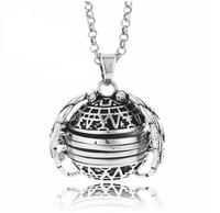 Open Fotodoos Multi-Layer Diy Sieraden Verzilverd Beste Vriend Mannen Ketting Hanger Medaillon Kettingen Voor Valentijnsketting