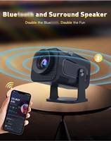 Nouveau projecteur intelligent portable Hy320 Mini 4K Ultra HD, 200 lumens, haut-parleur intégré, Android 14 - Home Cinéma