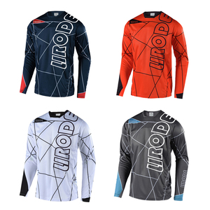 Jersey de Motocross OEM ODM Personalizado, Transpirable, para Motociclismo, Jersey de Descenso <span class=keywords><strong>MX</strong></span> MTB, Jersey de Verano de Manga Larga - Product Image 5