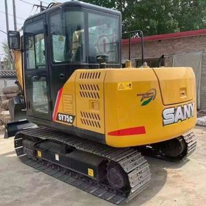 Mini-Excavatrice d'Occasion SANY SY75C SY75 7.5T 7 Tonnes 8 Tonnes, Tracteur Compact Chinois, Forte Force de Creusement, En Stock, Vente Chaude - Product Image 1