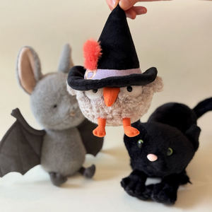 All'ingrosso bambole di animali di Halloween serie mazze gufi gatti neri giocattoli di peluche regali di Halloween - Product Image 3