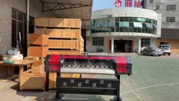 Impresora Eco-solvente de Formato Grande de 1.3m para Papel Tapiz de Lona, Económica, con Cabezal Xp600/I3200