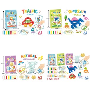 Kit Artistico STEM con Argilla Colorata, Giocattolo Educativo Fai-da-Te per Bambini e Bambine 2025, Divertenti Strumenti per Argilla Magica, Vari Stampi in Plastica - Product Image 5