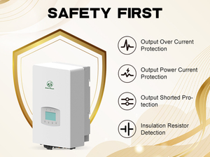 <span class=keywords><strong>Inverter</strong></span> Ibrido Monofase 3~8KW Connesso alla Rete e Off-<span class=keywords><strong>Grid</strong></span> per Energia Solare con Batteria agli Ioni di Litio per Accumulo Energetico - Product Image 3