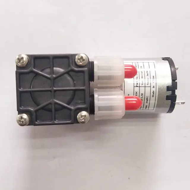 Fabricant direct sans huile sans entretien micro pompe à diaphragme mini-pompe à liquide électrique DL600EEDC