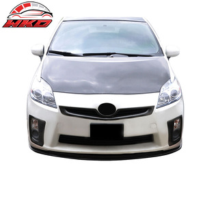 Spoiler de pare-chocs avant style OE pour Toyota Prius Hatchback 10-11, non peint, en PU, accessoire extérieur de haute qualité - Product Image 2