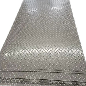 도매 Aisi304 SUS304 다이아몬드 플레이트 0-3mm 스테인레스 스틸 평면 4x8 1.4301 스테인레스 스틸 체크 무늬 플레이트 - Product Image 2