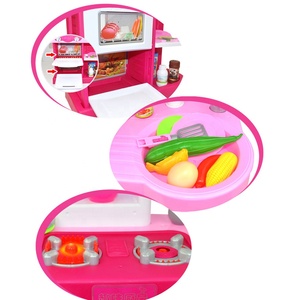 Nuevo Juego de Cocina de Simulación de Moda, Juego de Juguetes de Vajilla Multifuncional, Mesa de Cocina con Grifo y Rociador de Agua - Product Image 5