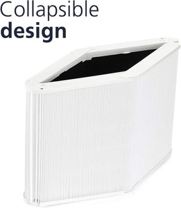 Blue Pure 211 + filtre de remplacement adapté au <span class=keywords><strong>purificateur</strong></span> <span class=keywords><strong>d</strong></span>'<span class=keywords><strong>air</strong></span> <span class=keywords><strong>Blueair</strong></span> 211 + avec filtre à charbon actif pliable - Product Image 2