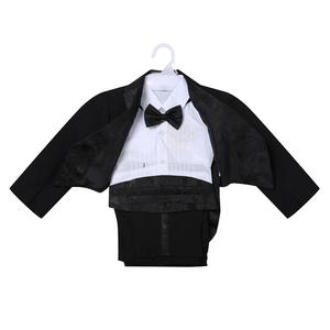 <span class=keywords><strong>Ensemble</strong></span> chemise de mariage robe de baptême 1-4 ans costume de fête d'anniversaire blazer manteau vêtements de baptême pour bébé garçon - Product Image 5