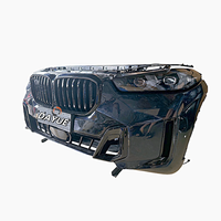 Kit de carrocería g05 para X5 G05LCI 2023-2024, parachoques delantero con kit de faros y ventilador electrónico del radiador, plástico protector.