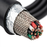 Câble d'alimentation industriel en cuivre étamé toronné de type 2464, 26 AWG, 30 conducteurs, résistant à la chaleur, ignifuge, fil électrique en PVC