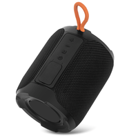 Speaker BT Portabel Nirkabel Tahan Air IPX4 Lampu LED RGB Suara Stereo 5W Mikrofon Terintegrasi untuk Perjalanan Pantai Berkemah