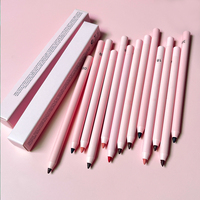 Crayon à lèvres waterproof, crème cosmétique, crayon à lèvres végétalien nu