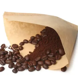 커피 여과지 1-4 컵 커피 여과지 오리지널 일본 재료 커피 여과지