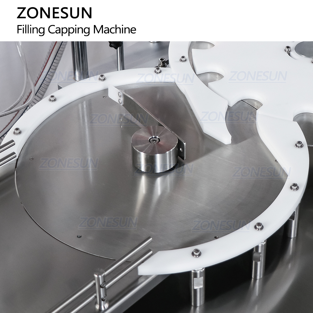 automatic rotary filling capping machine desktop