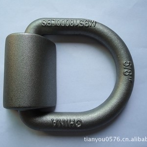D Ring D3002 5/8 Inch Carbon Steel Zinc Plated For Lifting And Pulling Connect Use - Product Image 3