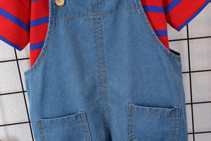 Conjunto de Ropa para Niños a la Moda, Mono de Mezclilla para Niños, Conjunto de 2 Piezas para Niños - Product Image 5