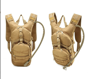 Sac à dos d'hydratation sportif d'extérieur DFB01 en suède, vente en gros pour le camping, la randonnée, l'équitation, couleurs ACU, gris marine, vert olive, marron - Product Image 2