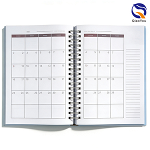 Cuaderno de Tapa Dura con Espiral Metálico, Logotipo en Lámina Dorada Rosa y Borde Metálico, Venta al Por Mayor - Product Image 5