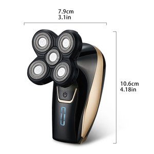 Five-Blade Stainless Steel Rotary <b>Shaver</b> With USB Charging for <b>Face</b> Household and Use Household <b>Shaver</b> - Product Image 4