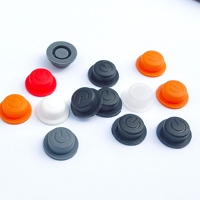 Capuchon de bouton en silicone rond de 10 mm, capuchon de commutateur tactile en silicone, couvercle de bouton en silicone