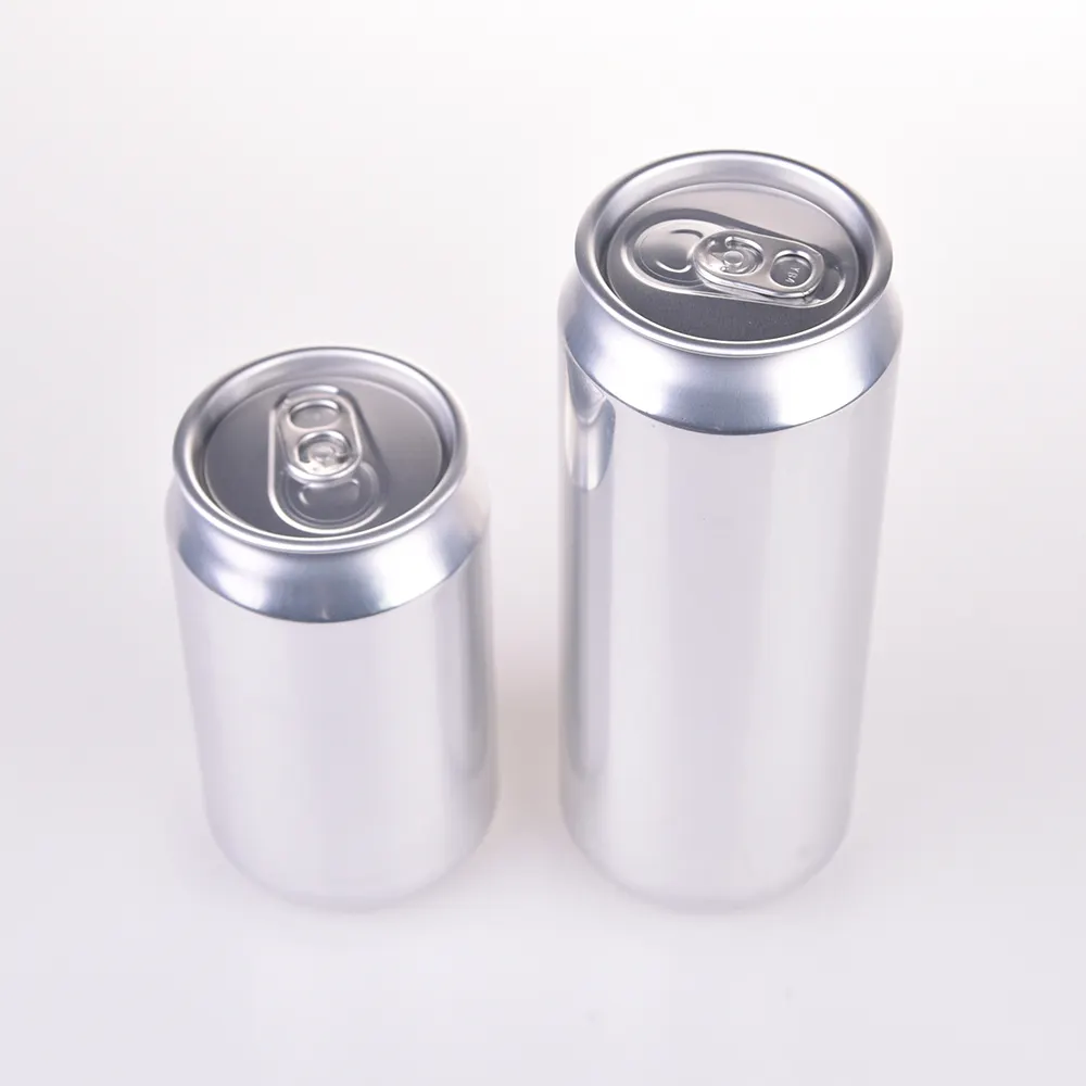 Lata de aluminio vacía para cerveza, 250ml, 310ml, 330ml, 355ml, 400ml, 473ml, 500ml