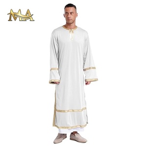 Robes de chœur bon marché de haute qualité à vendre robes de baptême pour adultes robes de baptême blanches robes de chasuble pour chœurs uniformes du clergé - Product Image 1