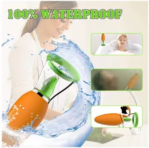 Vibrador de Masaje al Vacío de Silicona Súper Potente, Recargable por USB, 100% Impermeable, para Mujeres, 7 Frecuencias, Masajeador de Succión de Senos - Product Image 3