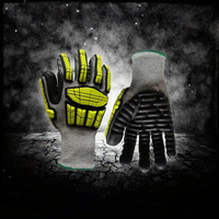 Gants de sécurité anti-vibrations et anti-chocs pour mécaniciens et outils électriques (vente en gros)
