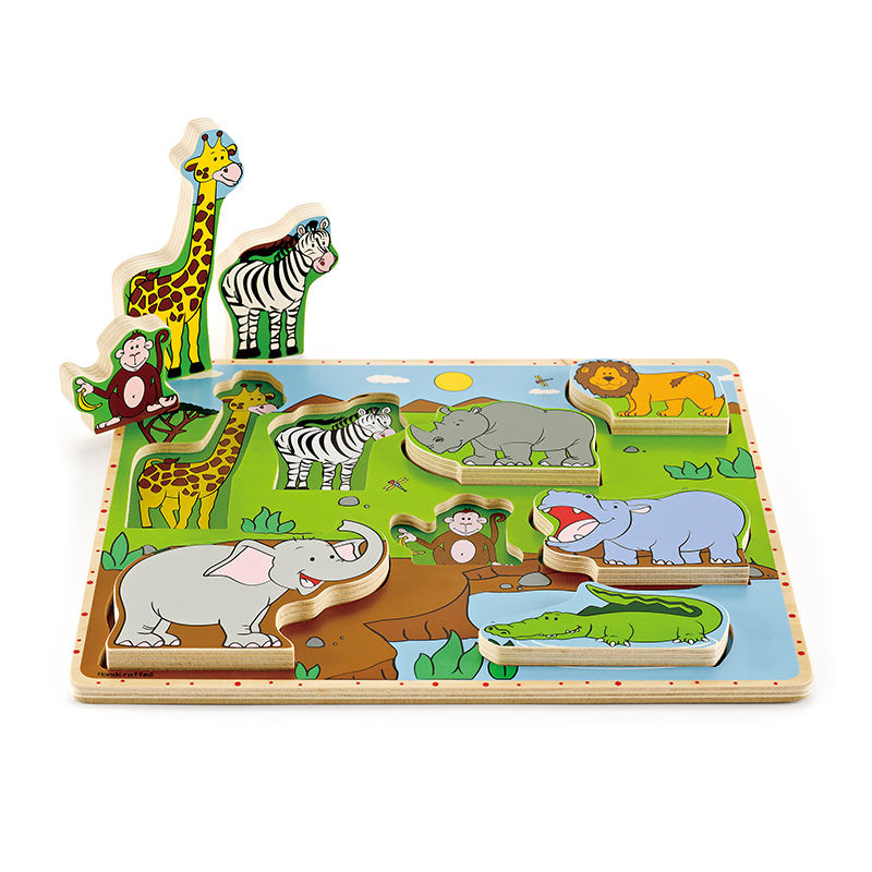 Stand Up Puz Les animaux sauvages