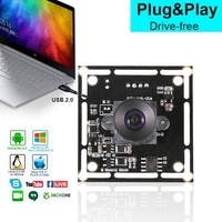 Module de carte PCB de capteur cmos haute vitesse 1MP détection de mouvement obturateur global HD 720P module de caméra USB