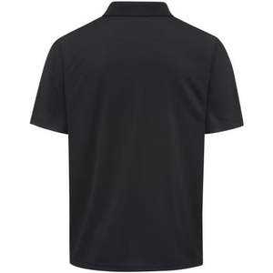 Núcleo sin bolsillo de punto de rendimiento personalizado para hombre para Polo con manga corta de color rojo - Product Image 5