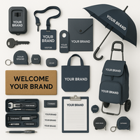 Ensemble cadeau d'entreprise haut de gamme pour l'immobilier, articles de bureau et de maison personnalisés avec logo pour les clients immobiliers, les acheteurs, les investisseurs et les développeurs