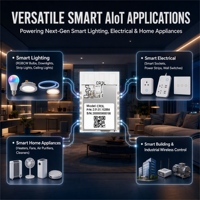 Tuya CR3L Dual-Mode Energiesparendes Eingebettetes IoT Wi-Fi-Modul für 4.2 3V-3.6V für Smart Socket und Smart Light