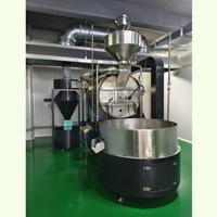 Vente directe usine – Torréfacteurs semi-automatiques de 50 kg pour grains de café et fèves de cacao, spécialement conçus pour les usines industrielles à grande échelle