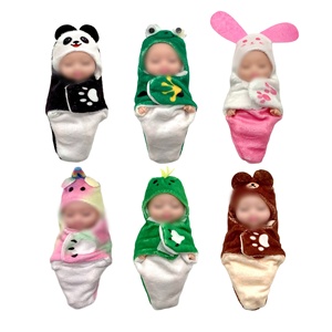 Muñeca de Dormir Mini Princesa Adorable, Simulación Reborn con Saco de Dormir, Figura de Peluche para Niños, Muñeca de Juguete Realista y Suave - Product Image 3