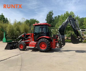 RUNTX 2,5 Ton Graafmachine-lader Nieuwe Staat Wiellader Chinese Fabriek Kleine Graafmachine Te Koop - Product Image 2