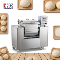 Pétrin à vide industriel en acier inoxydable, mélangeur de farine entièrement automatique commercial, équipement de fabrication de nouilles ramen et de pâtes
